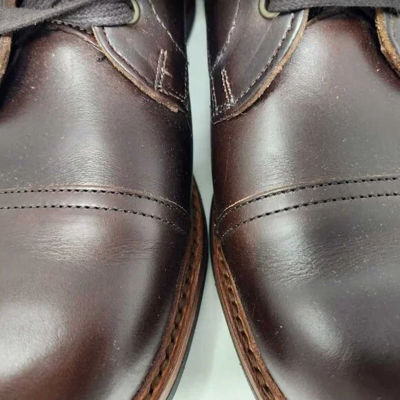 Men's 8 3E Allen Edmonds Patton weatherproof oxford bootsbrown 8 X-Wide